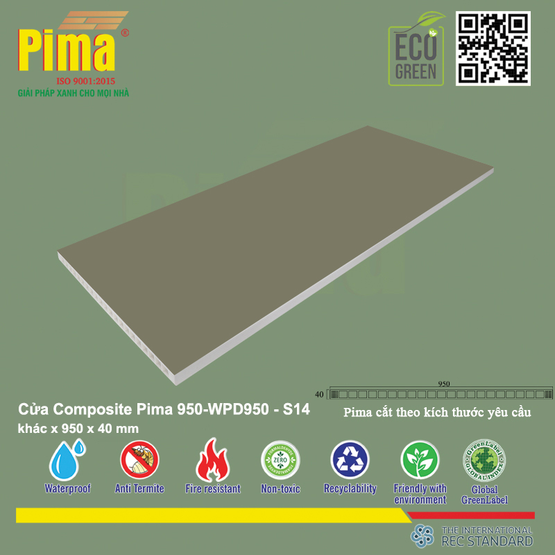 Phôi Cánh Cửa Composite PIMA 950*khác- S14 Phôi Cánh Cửa Composite PIMA 950*khác- S14