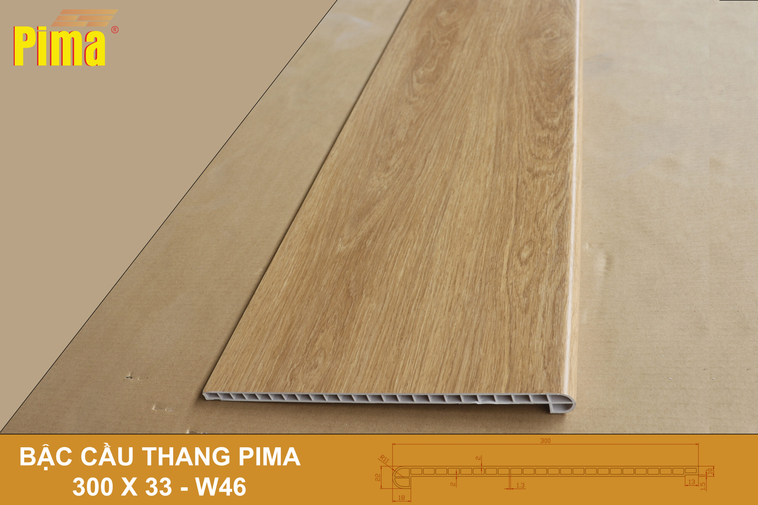 BẬC CẦU THANG PIMA W46
