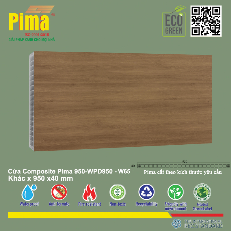 Phôi Cánh Cửa Composite PIMA 950*khác- W64 Phôi Cánh Cửa Composite PIMA 950*khác- W64