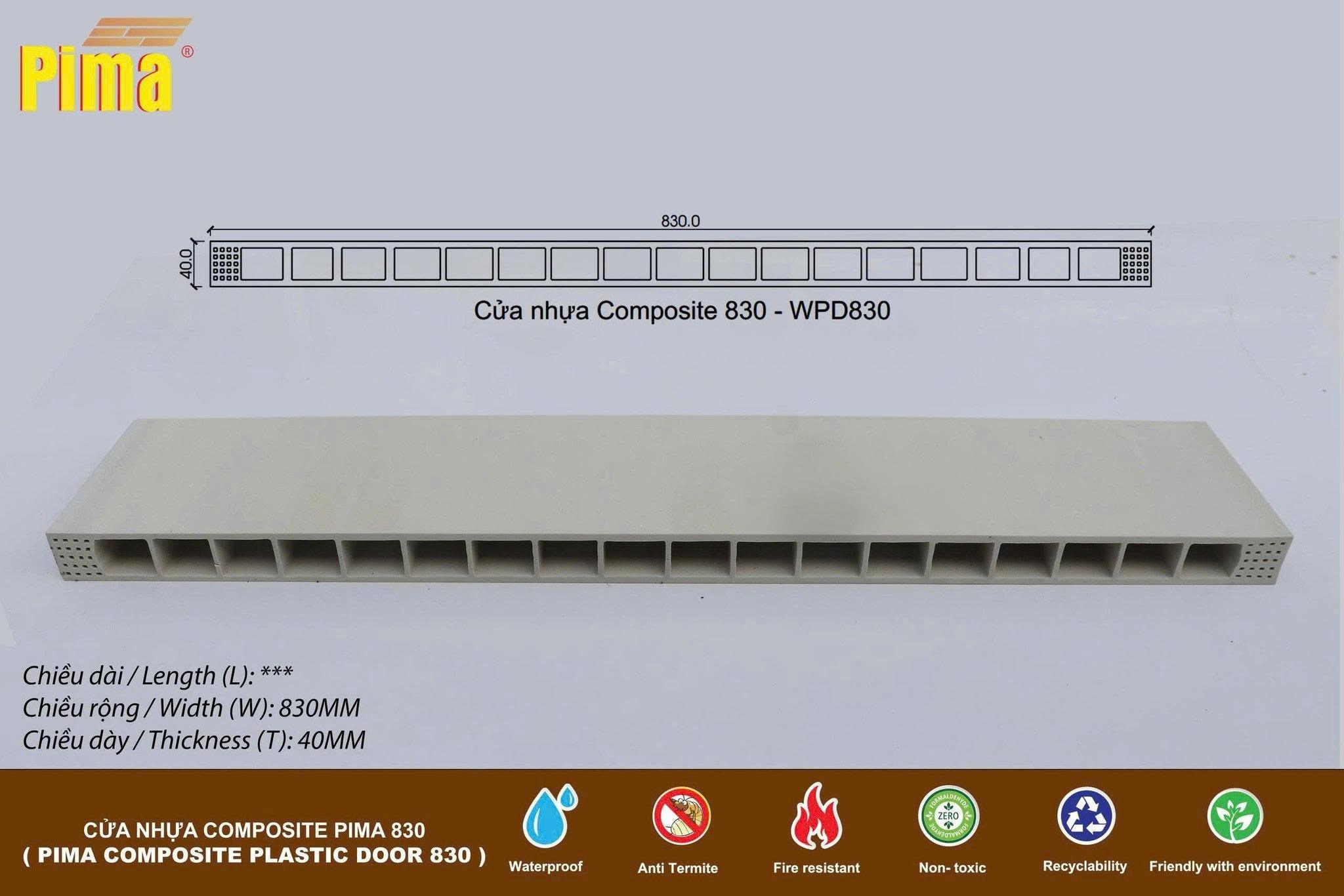 Phôi cửa composite tại Hà Nội