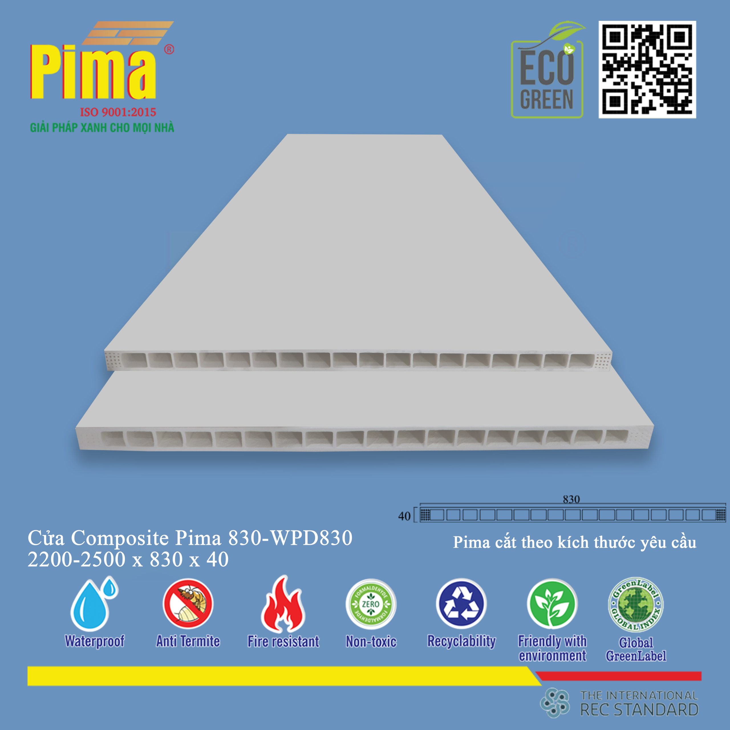 Cửa Composite Pima 830-WPD830 (2)