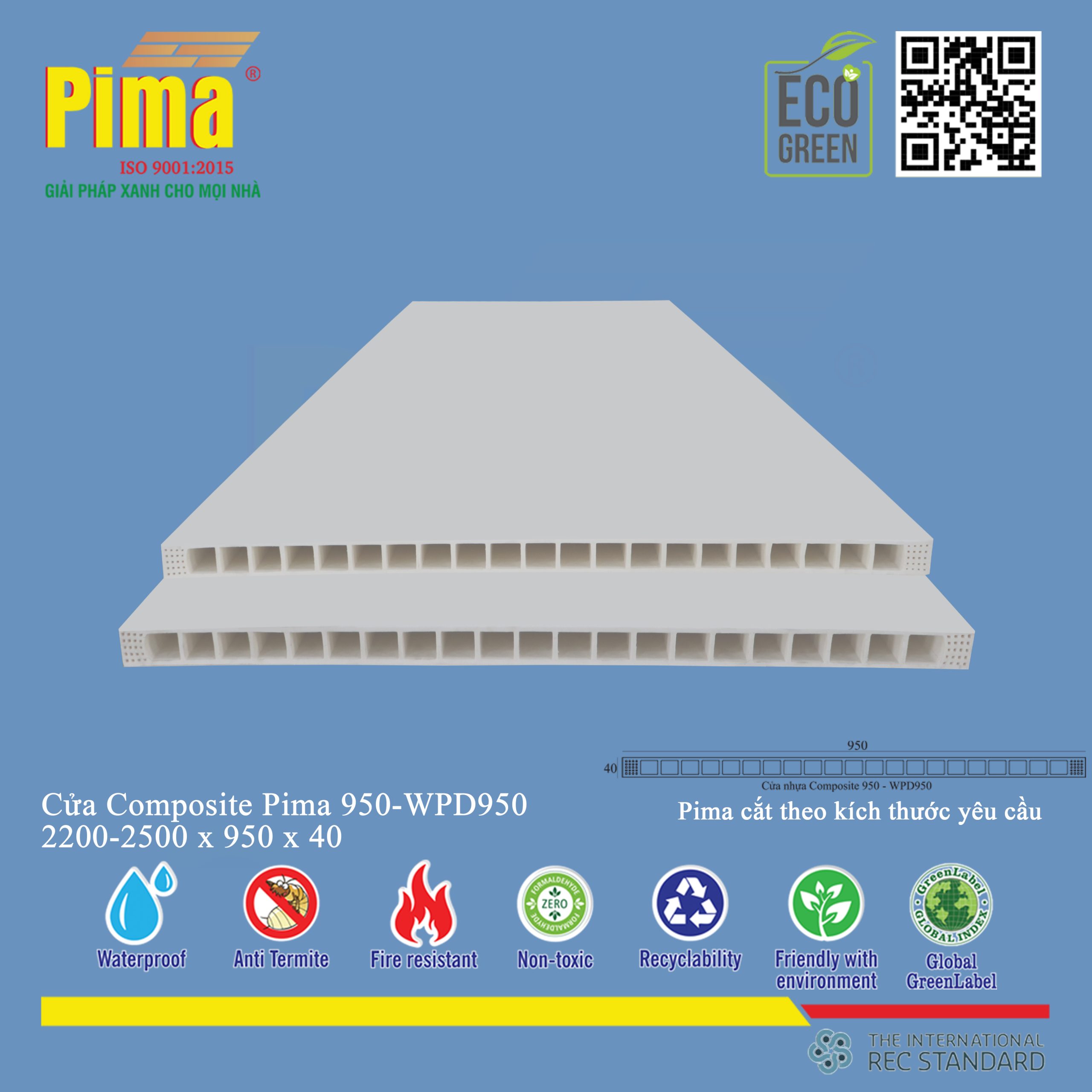 Cửa Composite Pima 950-WPD950 (1)