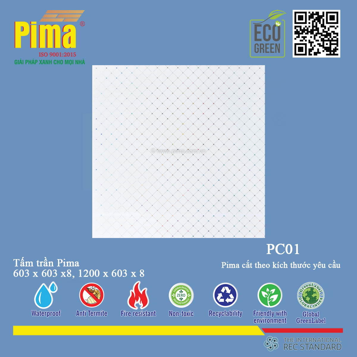 TẤM TRẦN PIMA PC-01