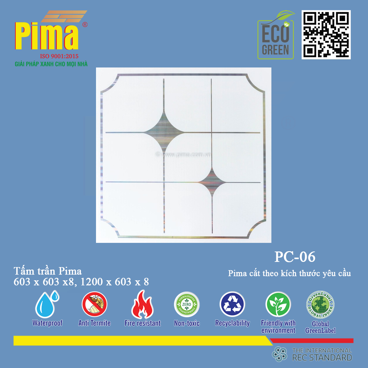 TẤM TRẦN PIMA PC-06