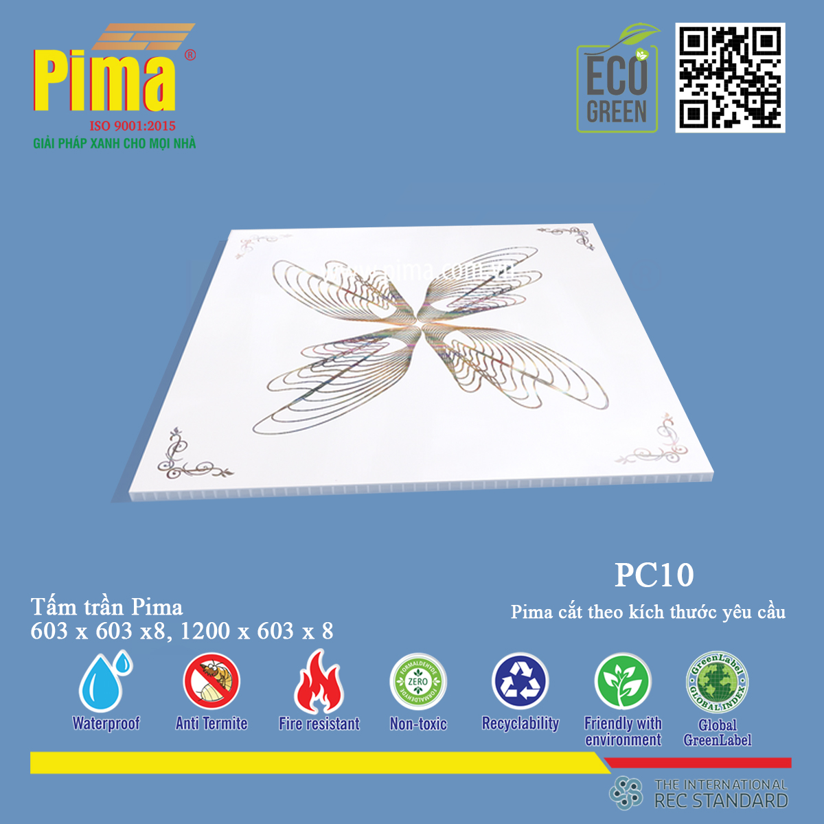 TẤM TRẦN PIMA PC-10