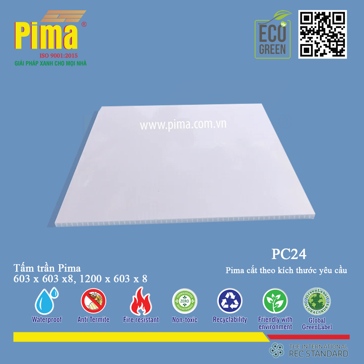 TẤM TRẦN PIMA PC-24