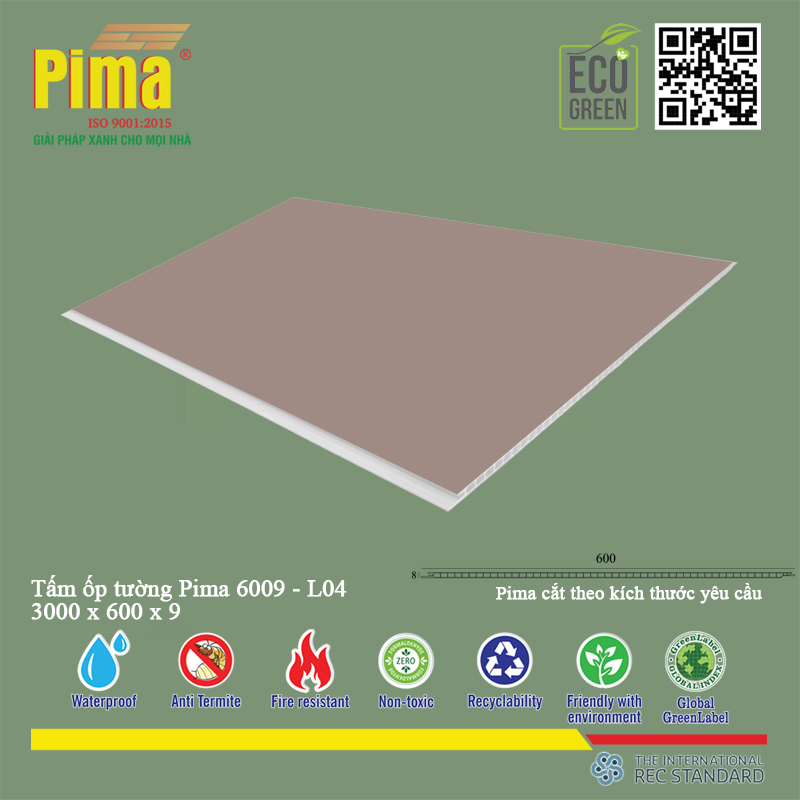 Tấm Ốp Tường Pima 6009-L04