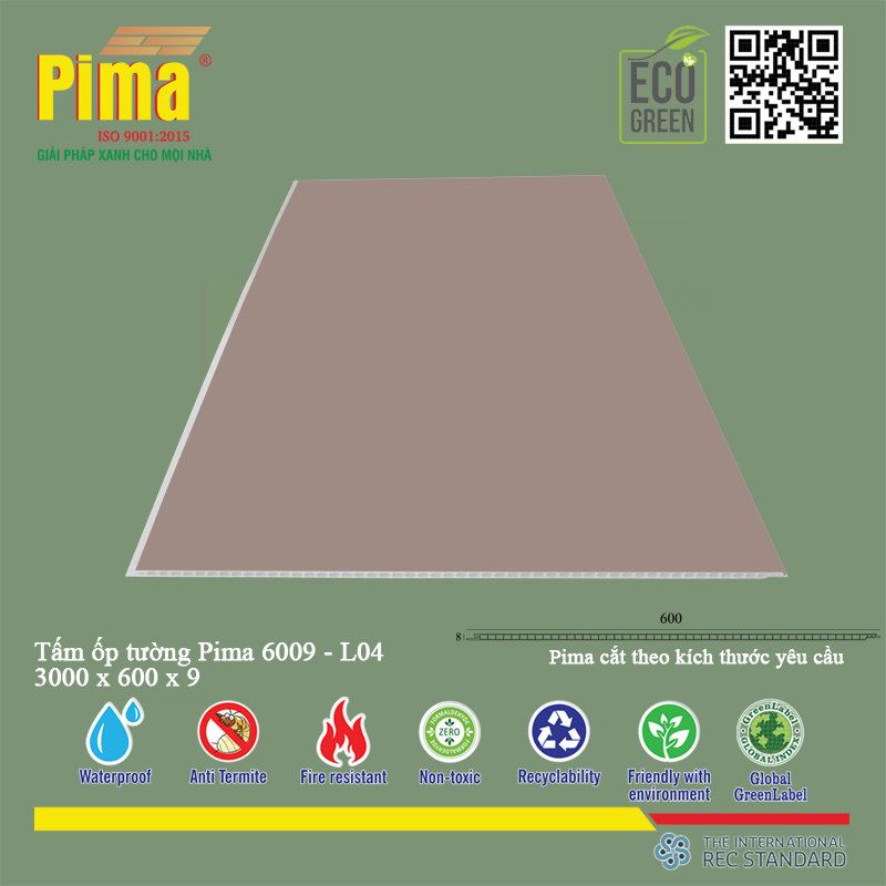 Tấm Ốp Tường Pima 6009-L04