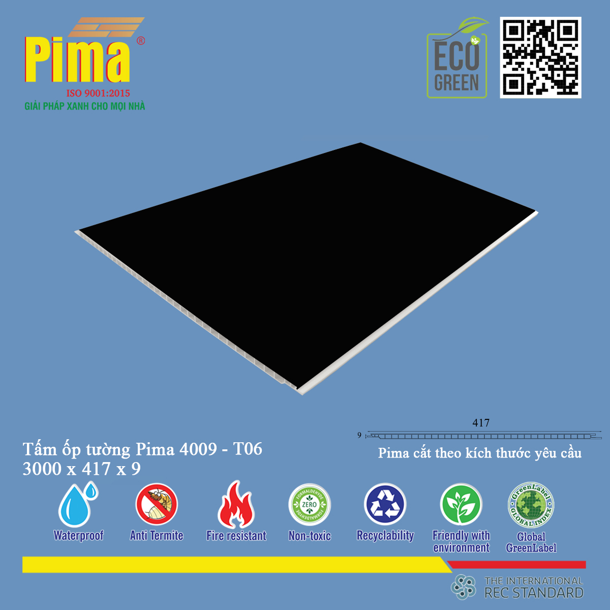 Tấm Ốp Tường Pima 4009- T06