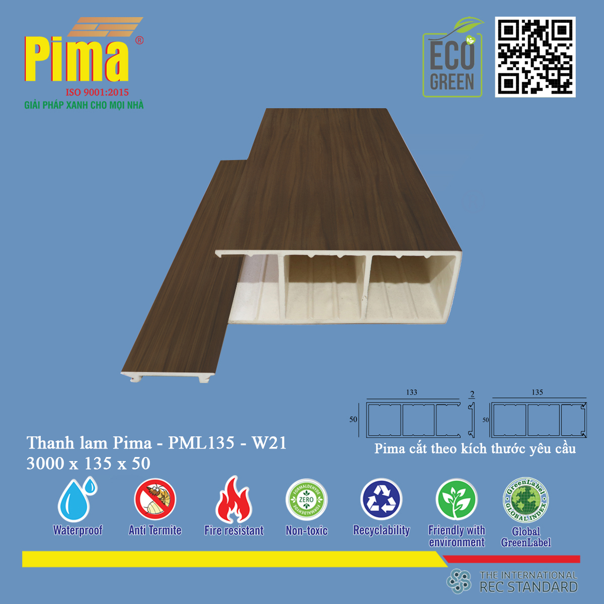 Thanh lam Pima- PML135 - W21
