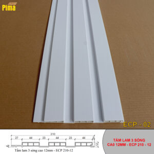 Tấm lam 3 sóng 12 ECP- MÃ ECP- 02