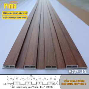 Tấm lam 4 sóng 9 ECP- MÃ ECP- 10