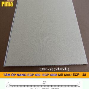 Tấm ốp nano ECP- 29 (vân vải)