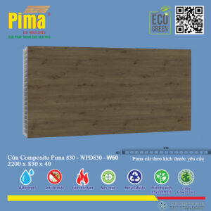 Phôi Cánh Cửa Composite PIMA 830*2200- W60