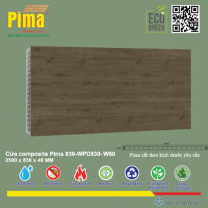Phôi Cánh Cửa Composite PIMA 830*2500- W60