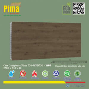 Phôi Cánh Cửa Composite PIMA 730*2500- W60
