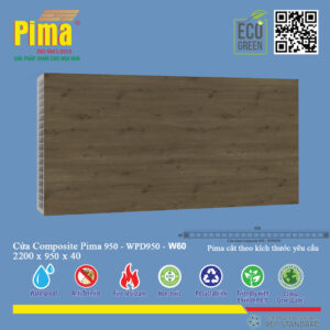 Phôi Cánh Cửa Composite PIMA 950*2200- W60