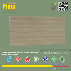 Phôi Cánh Cửa Composite PIMA 830*2500- W62
