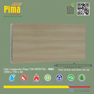 Phôi Cánh Cửa Composite PIMA 730*2500- W62