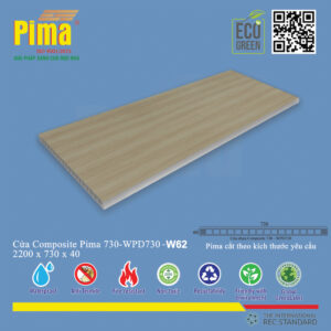 Phôi Cánh Cửa Composite PIMA 730-2200- W62