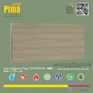 Phôi Cánh Cửa Composite PIMA 730*Khác- W62