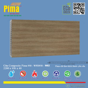 Phôi Cánh Cửa Composite PIMA 950*2200- W63