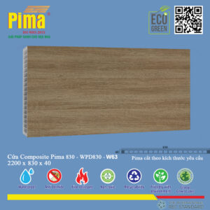 Phôi Cánh Cửa Composite PIMA 830*2200- W63