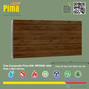 Phôi Cánh Cửa Composite PIMA 830*Khác- W64