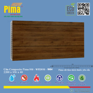 Phôi Cánh Cửa Composite PIMA 950*2200- W64