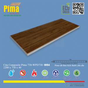 Phôi Cánh Cửa Composite PIMA 730-2200- W64