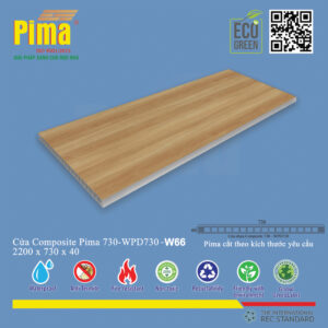 Phôi Cánh Cửa Composite PIMA 730-2200- W66