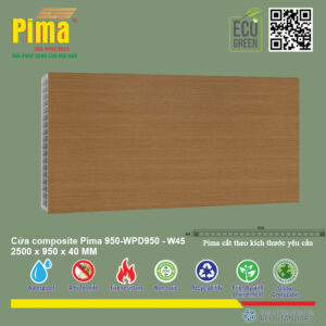 Phôi Cánh Cửa Composite PIMA 950*2500- W45