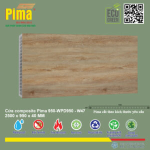 Phôi Cánh Cửa Composite PIMA 950*2500- W47
