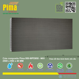 Phôi Cánh Cửa Composite PIMA 950*2500- W51