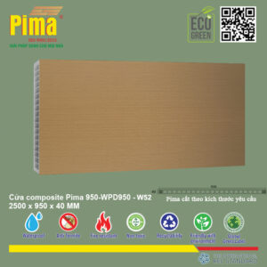 Phôi Cánh Cửa Composite PIMA 950*2500- W52