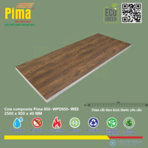 Phôi Cánh Cửa Composite PIMA 950*2500- W53