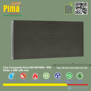 Phôi Cánh Cửa Composite PIMA 950*khác- W55