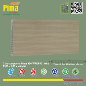 Phôi Cánh Cửa Composite PIMA 950*2500- W62