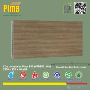 Phôi Cánh Cửa Composite PIMA 950*2500- W63