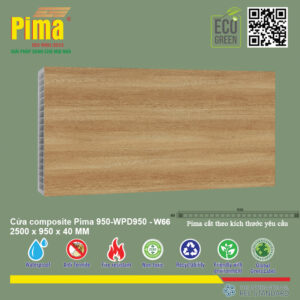 Phôi Cánh Cửa Composite PIMA 950*2500- W66